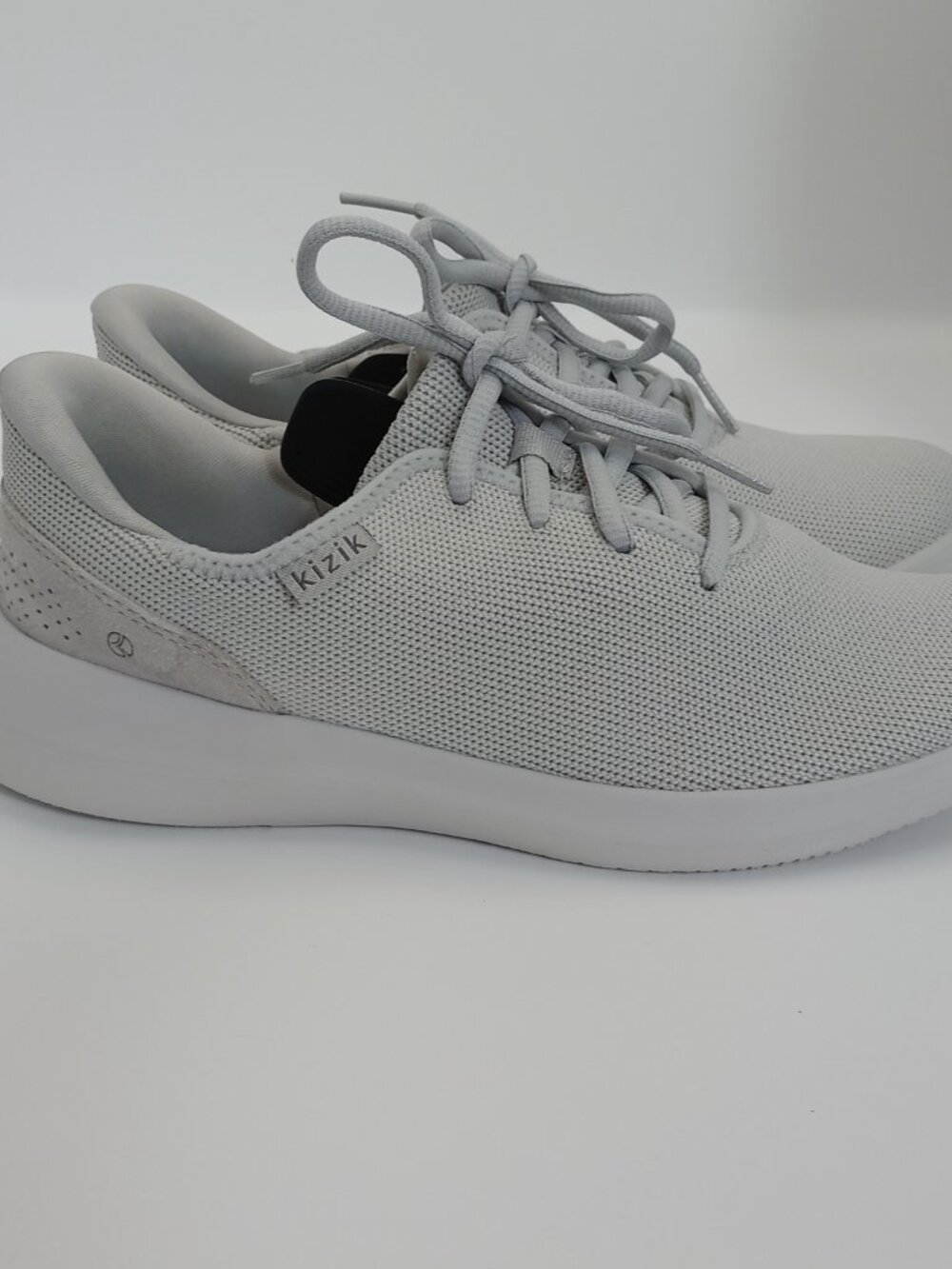 Kizik Hands-Free Slip-On Sneakers Women's Size 8 Gray Comfort Walking Shoes
